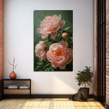 Painting of Peonies